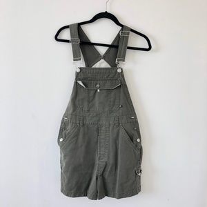 Vintage Boyfriend Overall Shorts